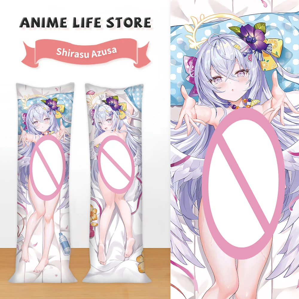 

Blue Archive Shirasu Azusa Pillow Cover Decoration Room Cushion Covers Anime Hugging Fullbody Bedding Pillowcases Dakimakura