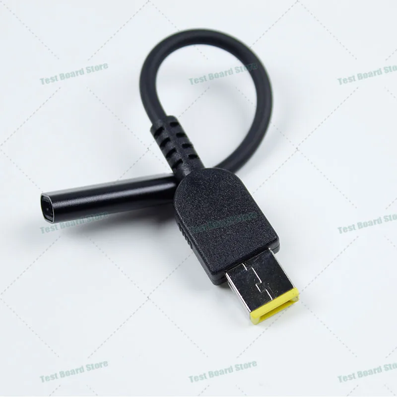 1 szt. Adapter wtyczki żeńskiej na kwadratową typu C konwerter 20 V dla Lenovo Thinkpad 10 Helix Dell Hp Asus