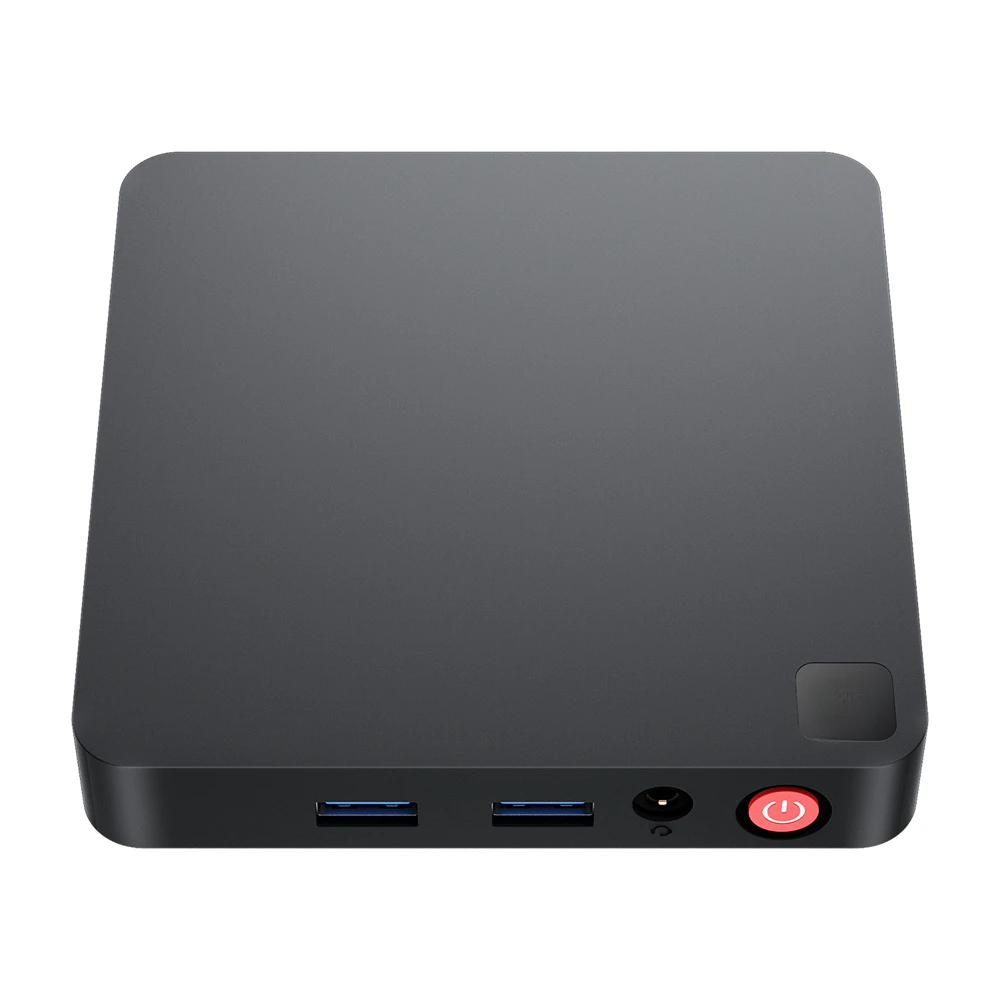 Beelink T4 Pro Win10 Intel Celeron N3350(up to 2.4GHz), 4G DDR 64G eMMC, 2.4G/5G Wifi, Desktop Mini PC Support 4K Dual HD