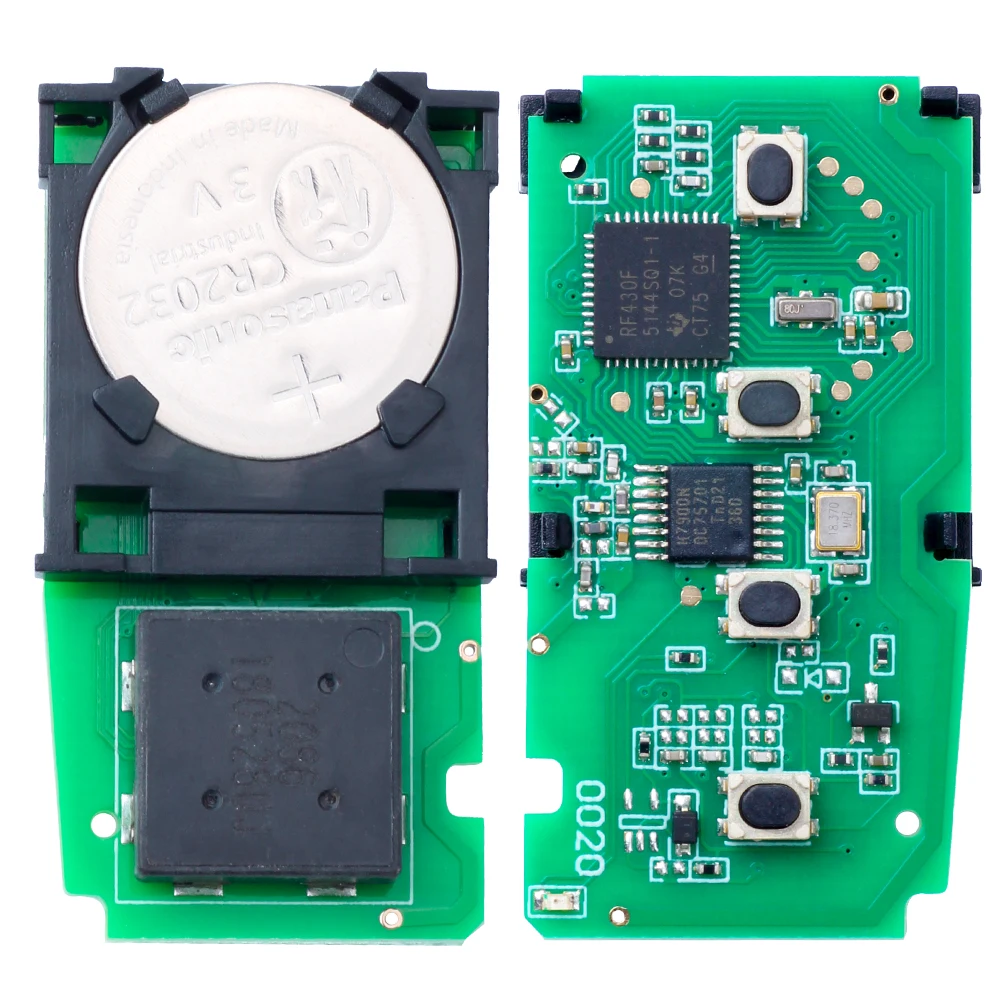 KEYECU 271451-0020 HYQ14FBA لكزس ES350 GS350 GS450H ES300H GS-F مفتاح ذكي عن بعد فوب