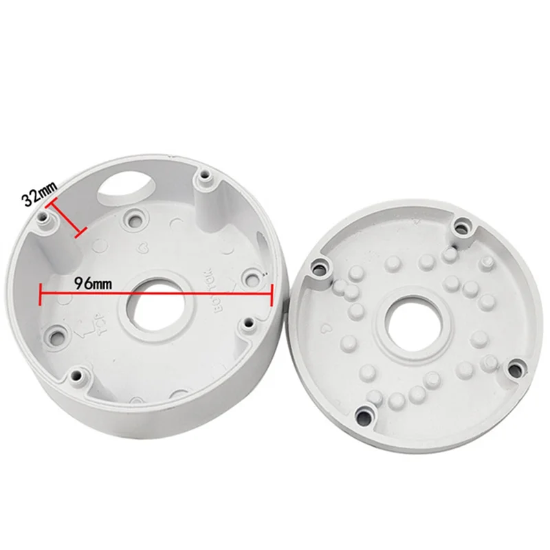 

【СОВЕРШЕННО НОВЫЙ】12X универсальный кронштейн для крепления распределительной коробки для камеры безопасности, водонепроницаемые настенные потолочные кабельные коробки для наружного использования