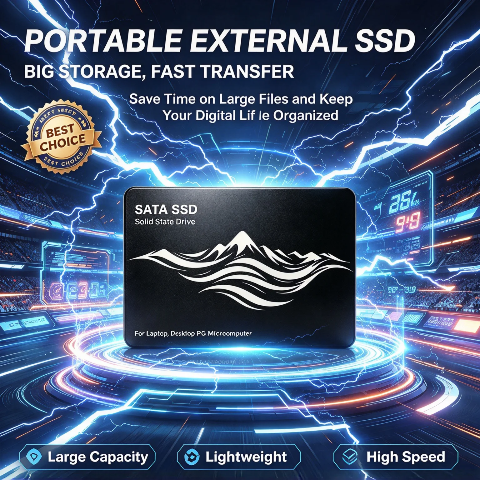 Embedded Solid State Disk 2.5-Inch SATA III, SSD, 500GB/4TB/1TB/2TB, Hard Drive, Computer, Laptop, Notebook, PC,