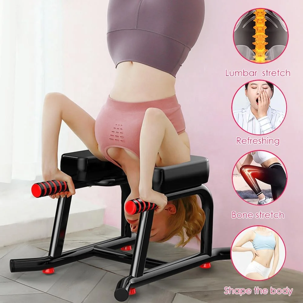 

Upside Down Yoga Stool Headstand Chair Backbend Balance Training Folding Headstand Bench