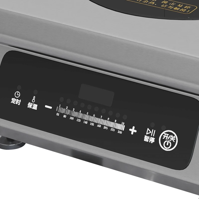 Manufacturer Direct Commercial Induction Cooker Durable Impact-Resistant Food-Grade Flat Burner for Hotels & Restaurants