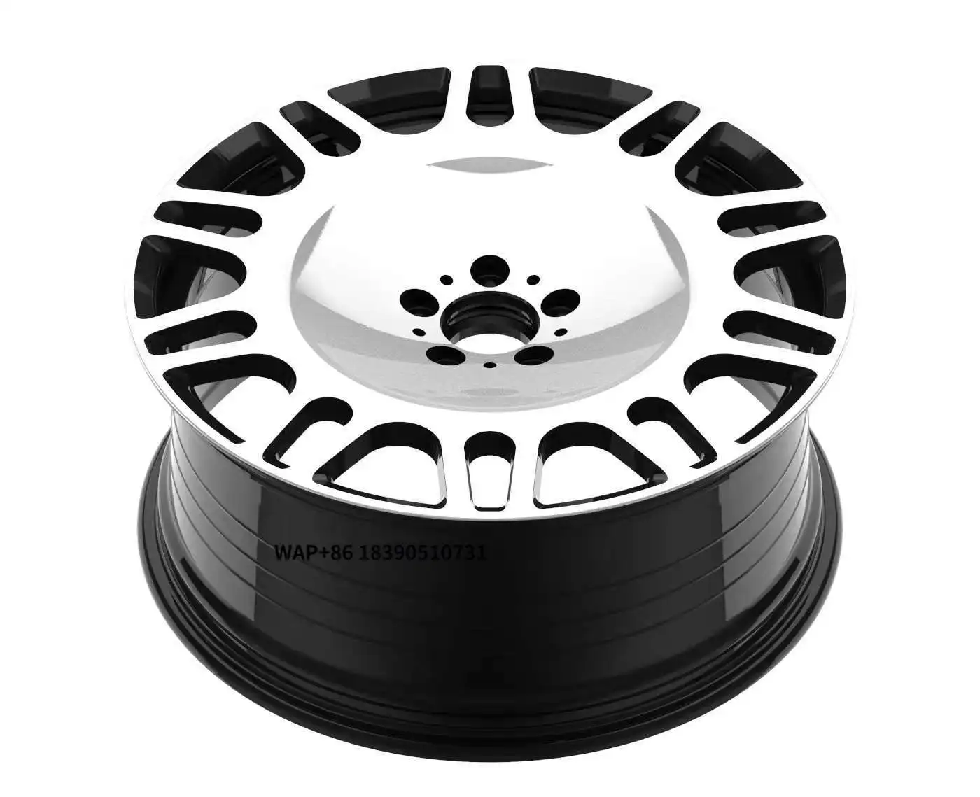 

New Five Spoke Forged Aluminum Alloy Wheels Bolt for Mercedes- RV-High-End ET Chrome Finish Mesh Design Retrofit/Upgrade Velg