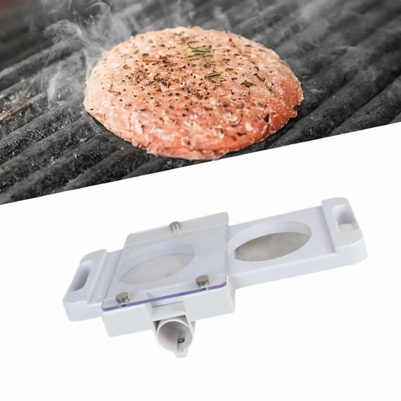 Burger Making Tool Hamburger Manual Maker Practical Easy to Clean Meat Patty Molding Machine Patty Maker for Hotel Restaurant