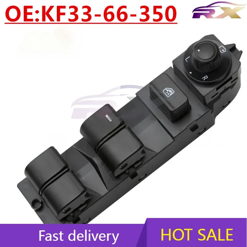 

НОВИНКА: KF33-66-350 Подходит для Mazda CX-5 2012-2020, переключатель управления стеклоподъемниками, кнопка стеклоподъемника