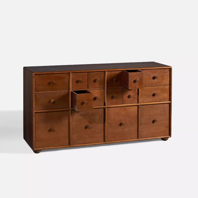 

Vintage solid wood chest of drawers, modern storage cabinets, minimalist storage cabinets