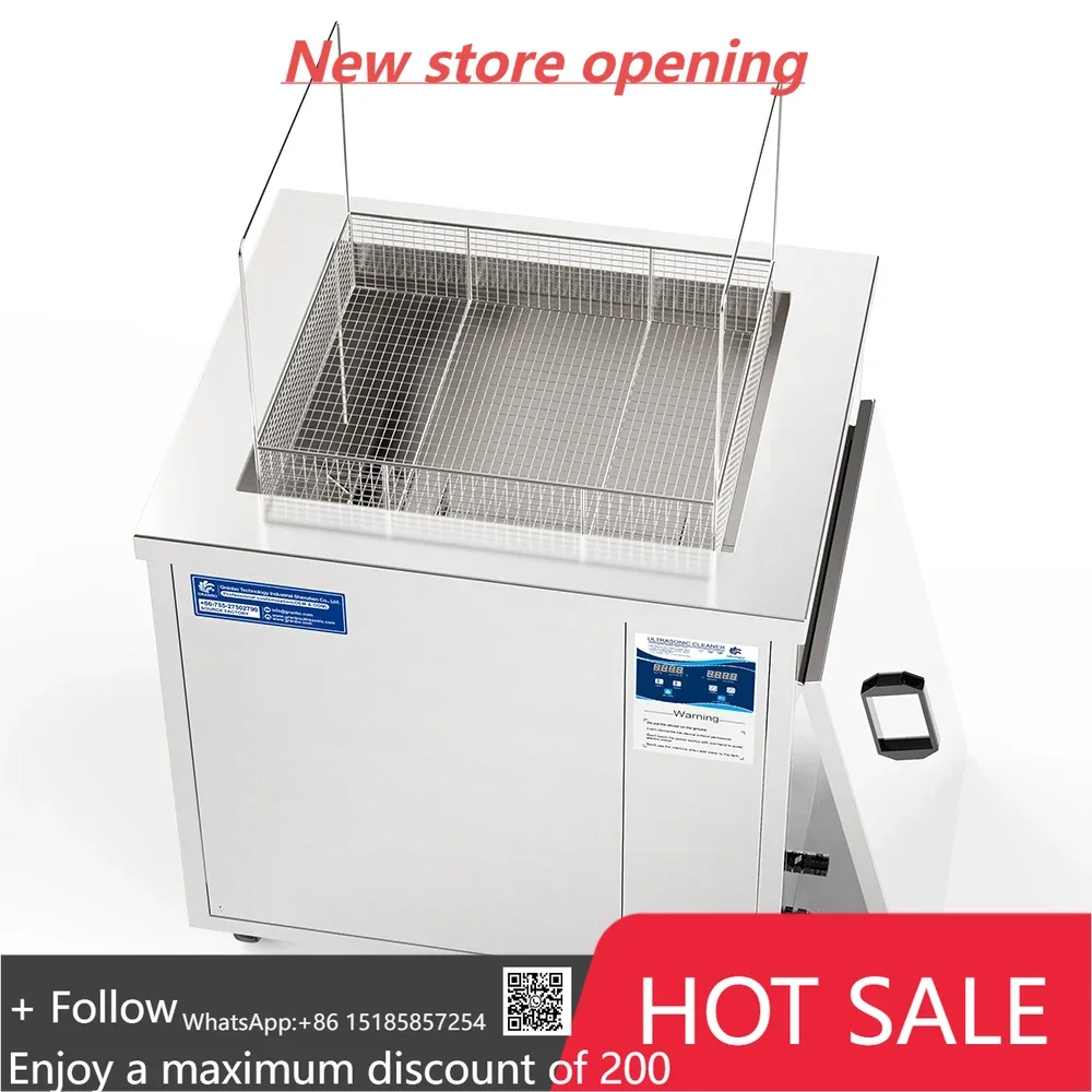 

Granbo High Quality 28/40khz 135L Industrial Ultrasonic Cleaner Electric New 24 Hours Long Working Ultrasonic Machine