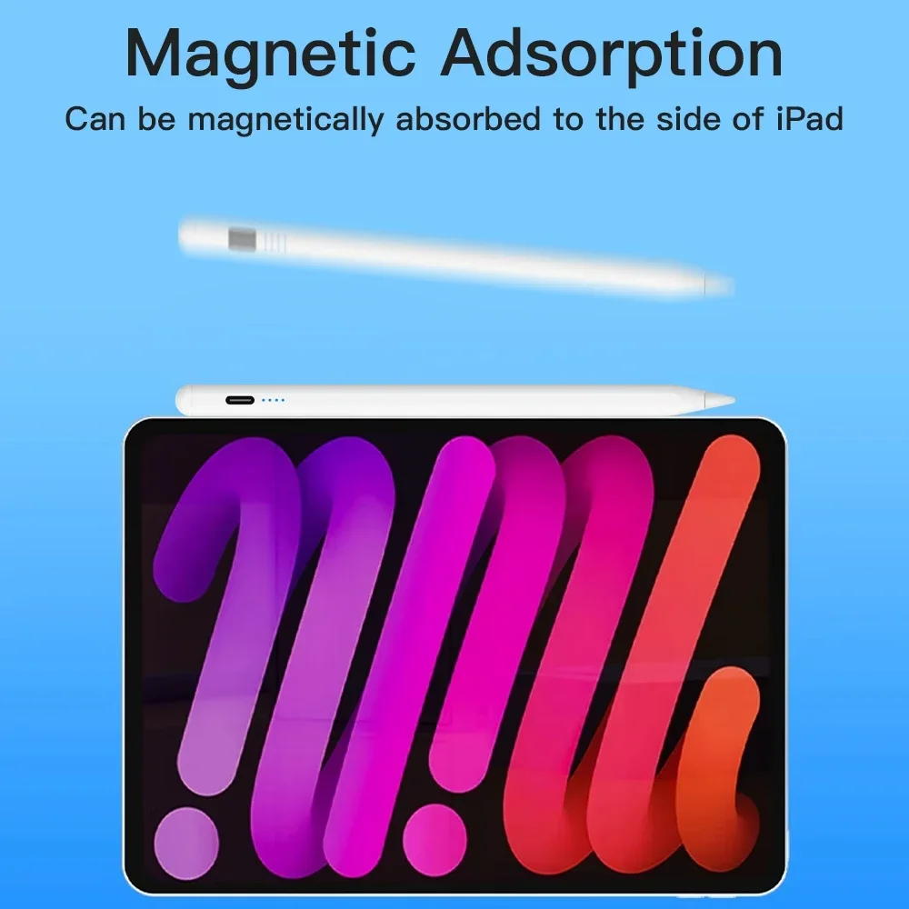2025Universal Tablet Stylus Pen for IOS Android IPad Air for Apple Pencil Fast Charging Magnetic for Lenovo Samsung Phone Xiaomi