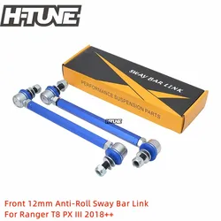 Ajustável Anti-Roll Swway Bar Link Kits, Frente 12mm Junta de Bola, Apto para Ranger T8 T9 PX III 2018 +, Mondeo 2014 +