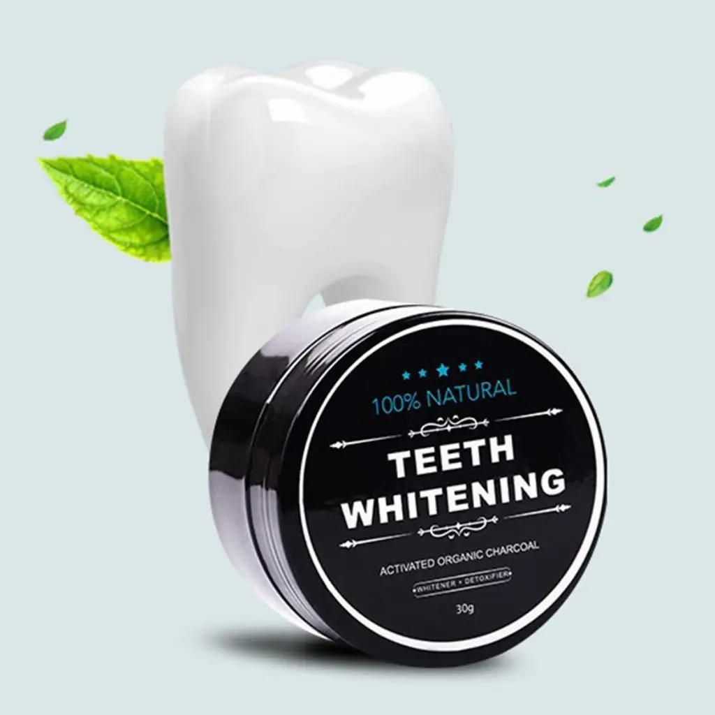 3-6pack Natural Organic Activated Powder Whitening Toothpaste