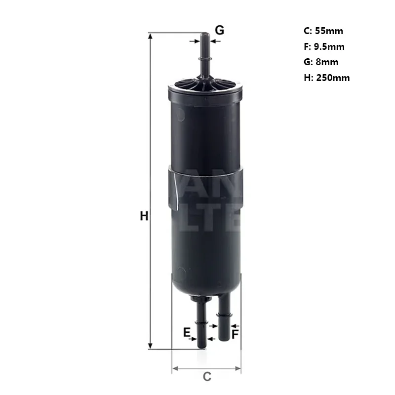 MANN FILTER WK6030 Fuel Filter For ROLLS-ROYCE Wraith BMW Series 1/2/3/4/5/6/7/8 X1/2/3/4/5/6 Z4 MINI One Clubman 16127221846