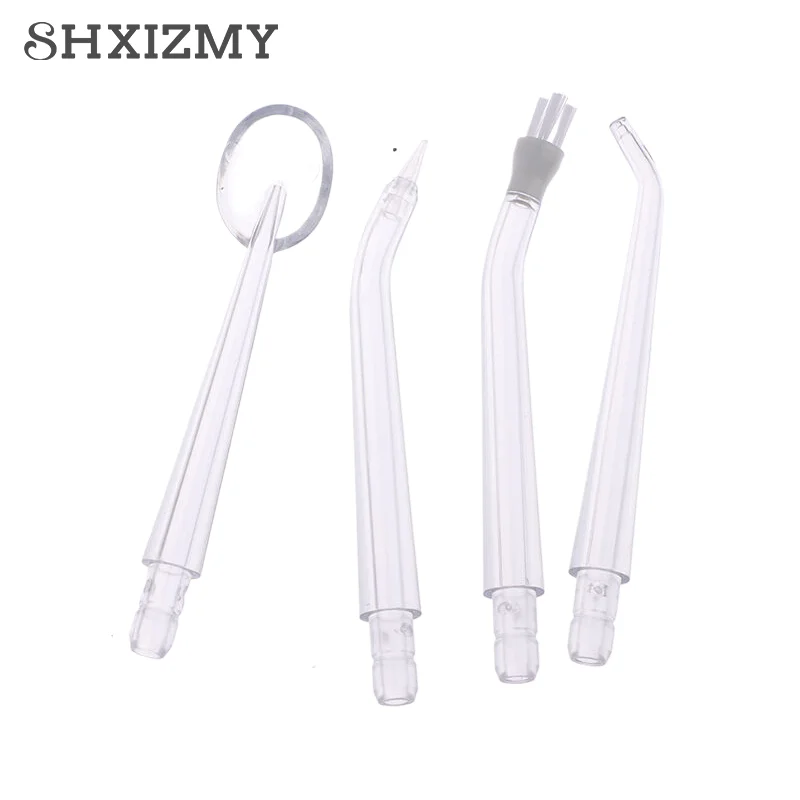 4 Pcs/Set Replaceable Oral Dental Nozzles For Oral Irrigator Dental Water Jet Mouthwash Flosser