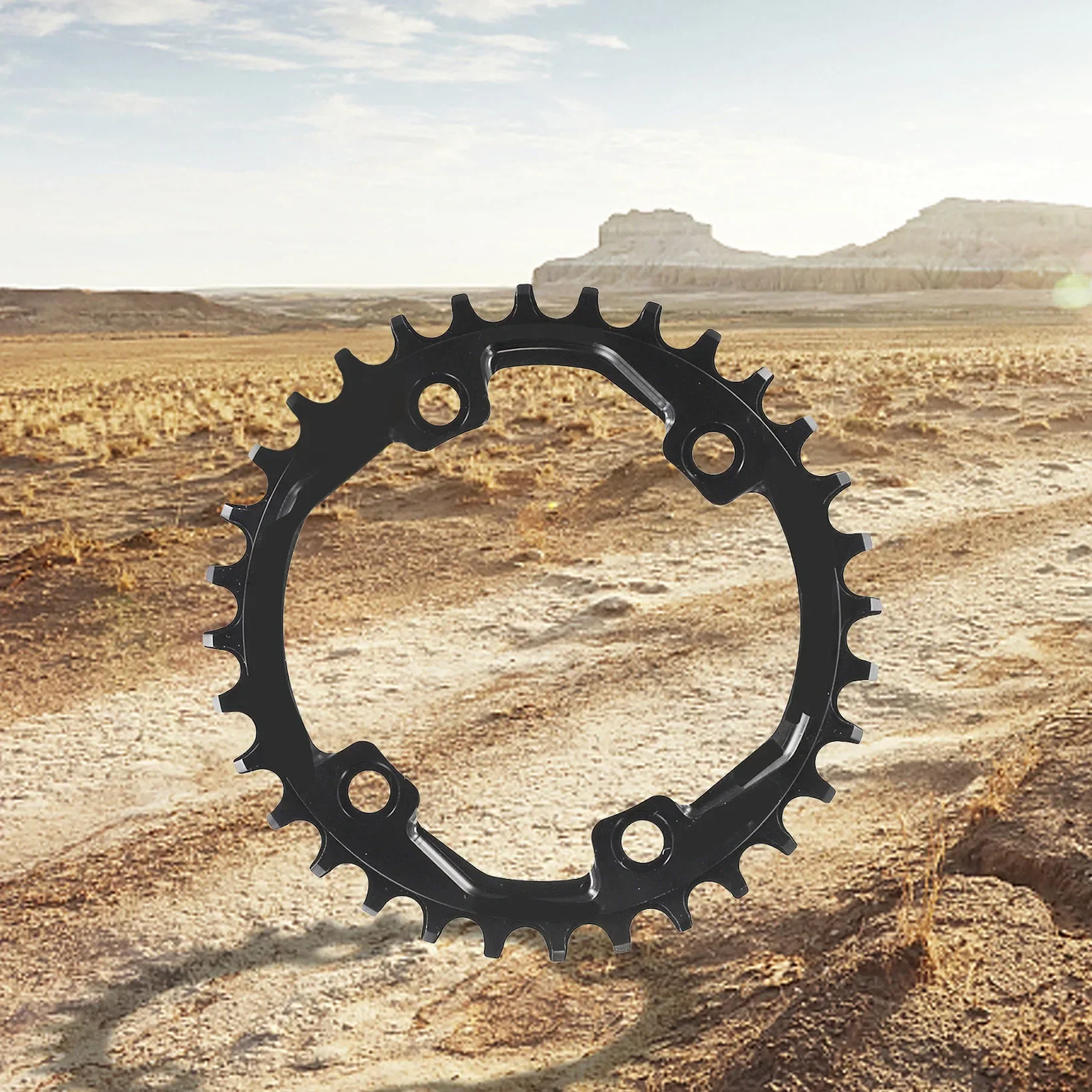 Cadeia Chainring Disco Circular, Componentes da bicicleta, Peças de reposição, Velocidade única, 32 T, 34 T, 36 T, 38T