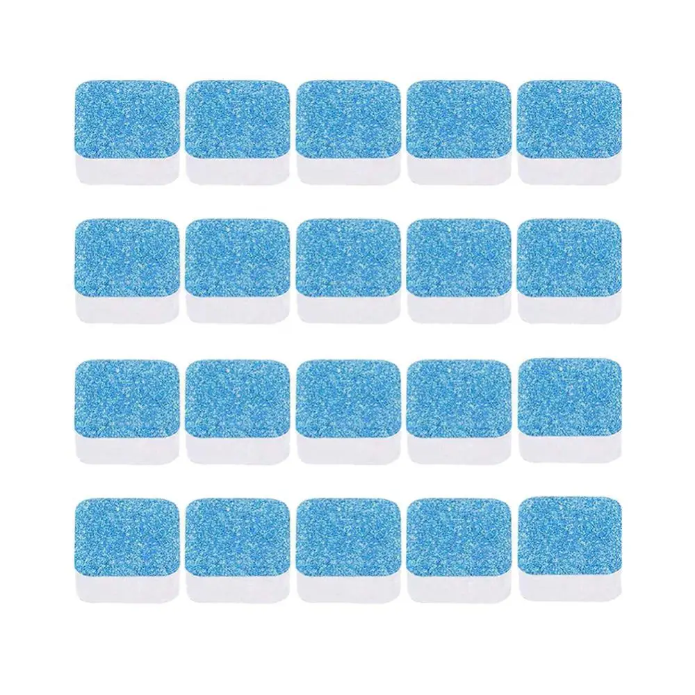 5/10/20Pcs Washing Machine Cleaner Effervescent Tablets Deep Cleaning Washer Machine Remove Dirt Detergent