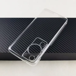 For Huawei P60 Pro Art P60Pro P60Art Hard PC Camera Protect Case Ultra Thin Clear Hard Plastic DIY Full Cover Protective Skin