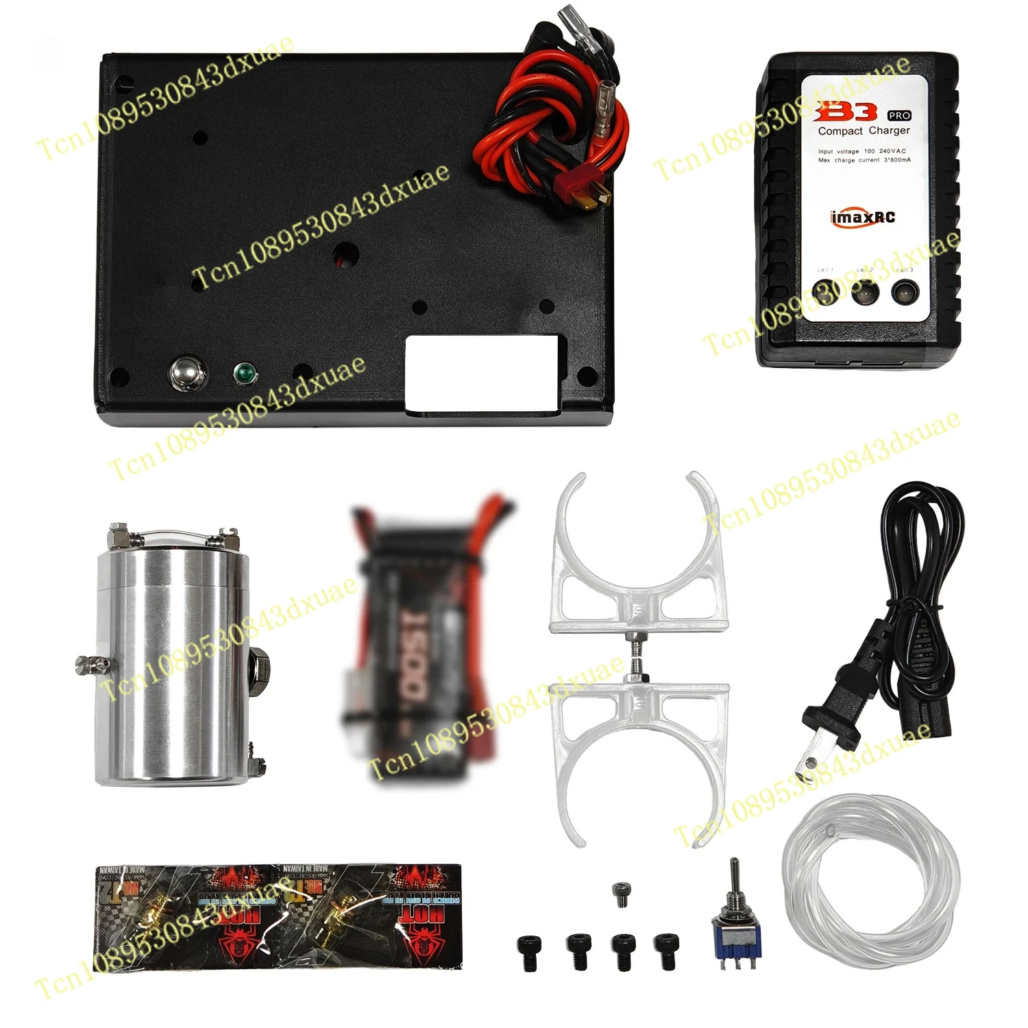 TOYAN FS L200AC Four-stroke Twin-cylinder Methanol Engine Model Toy Scientific Experiment Educational Kit