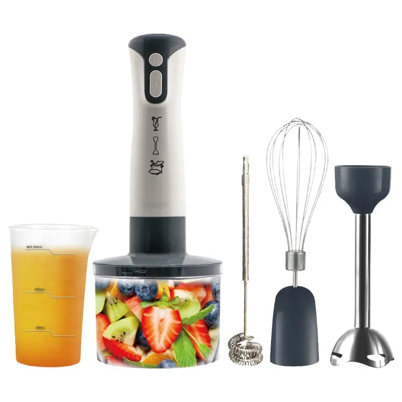 for European Kitchen 5 in 1 Set Multifunctional Cooking Stick Handheld Electric Stirring Stick Cooking Machine