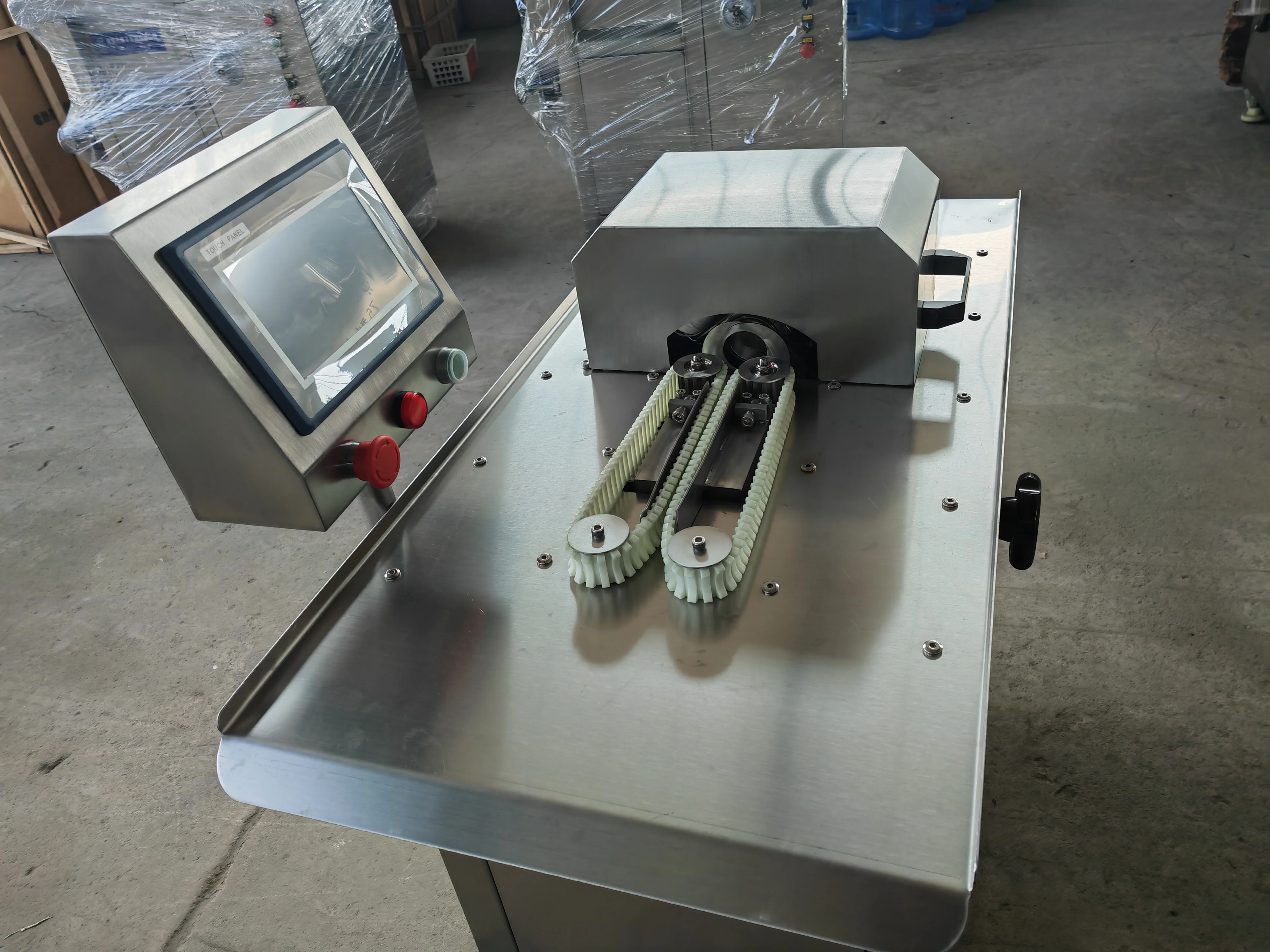 自動ソーセージ結束機,手動タッチスクリーン,ソーセージリンカークリッパー