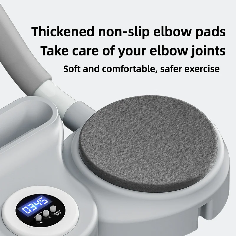 The fitness board is a six-in-one multi-functional abdominal wheel with automatic rebound and crunches