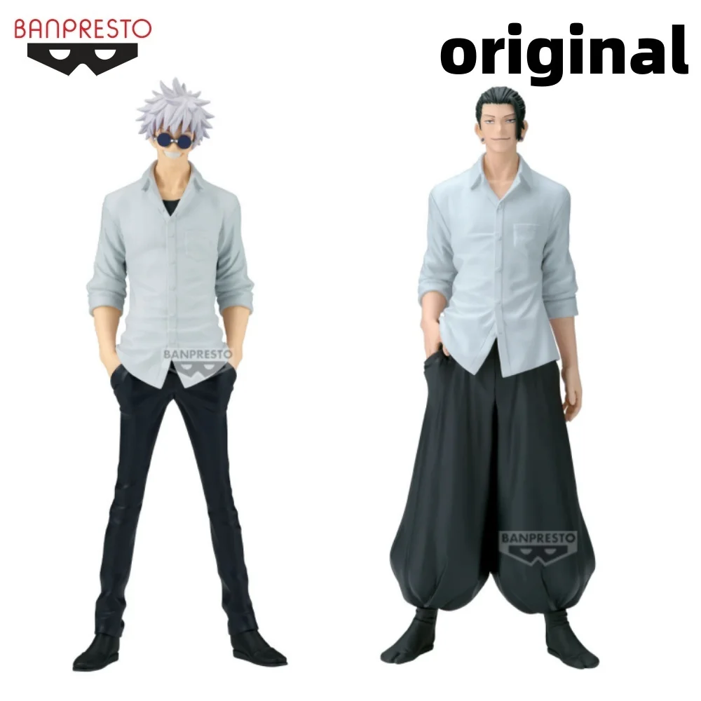 

Banpresto Jujutsu Kaisen Satoru Gojo & Geto Suguru Anime KING OF ARTIST SATORU Action Figures Model Figurine Original Figuarts