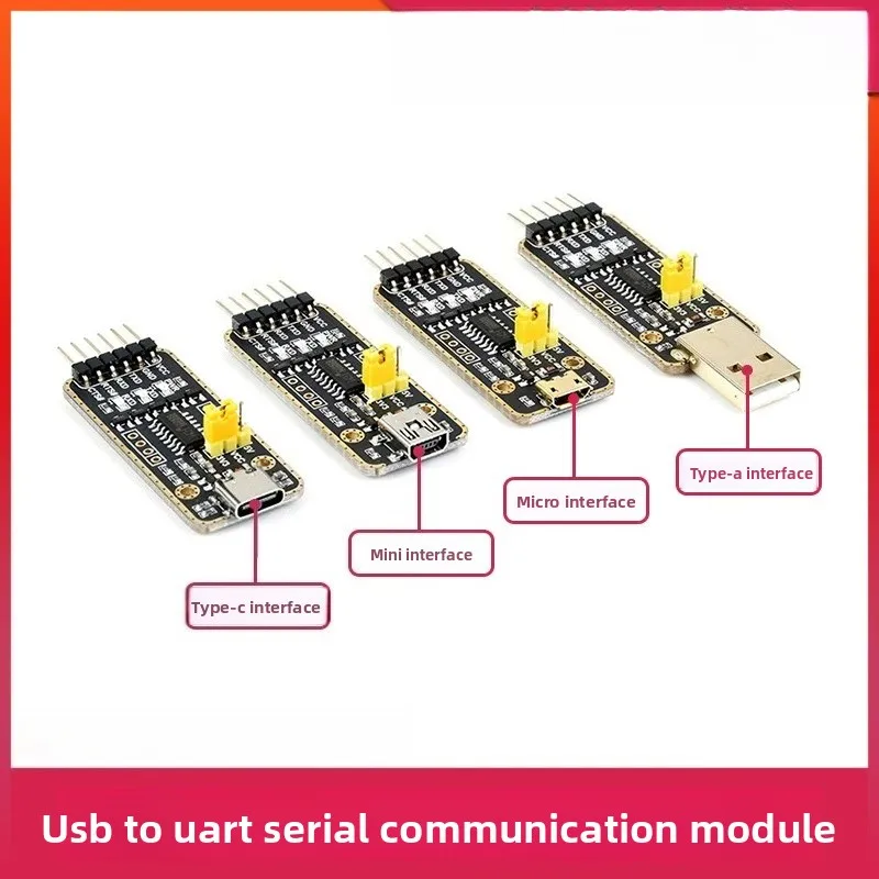 USB to UART Serial Module CH343G Serial Communication Module USB to TTL Serial Bus Adapter Board