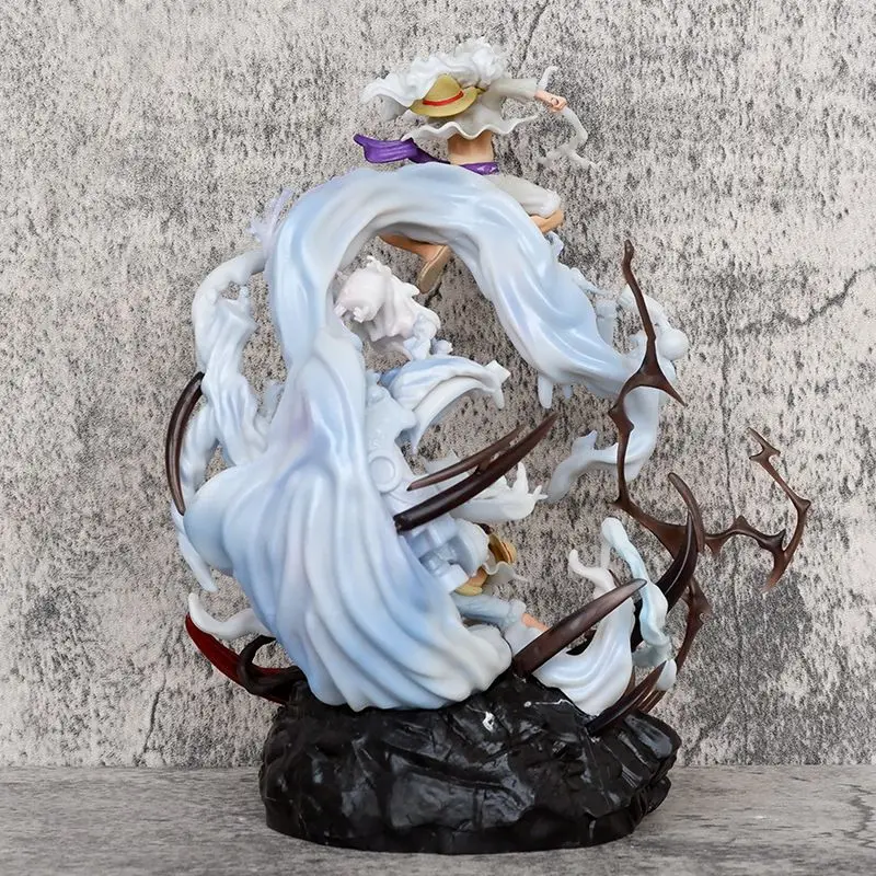 Gk G5 Nika Rufy One Piece Lz Sun God Anime Figura Frutto Risveglio Con Modello di Base Statua Ornamento Da Collezione Giocattoli Regali