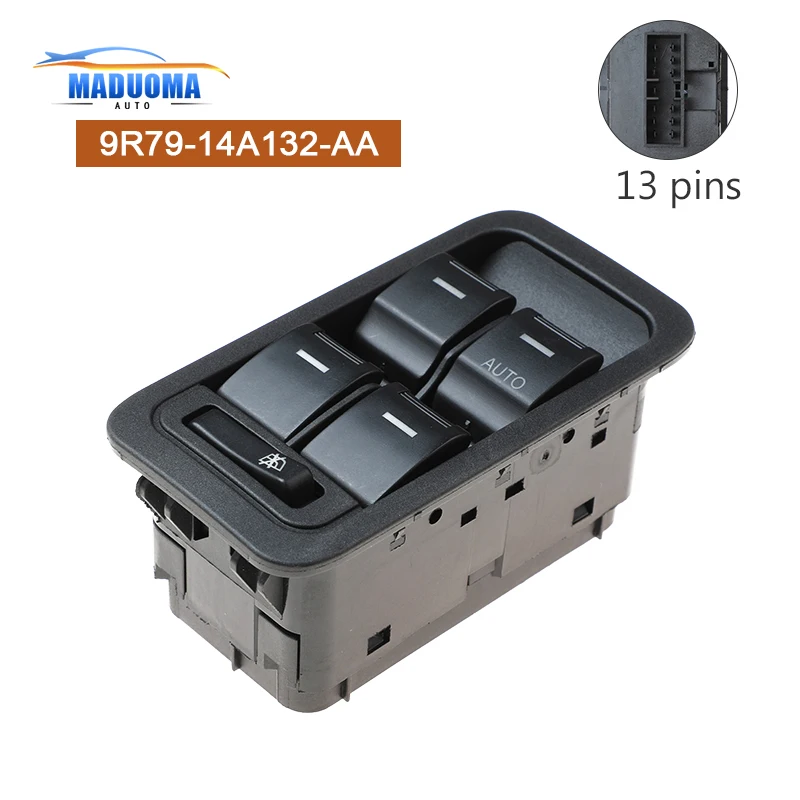 New Car accessories 9R79-14A132-AA 9R7914A132AA WS133BL For Ford Territory SX SY TX Driver Master Power Window Switch