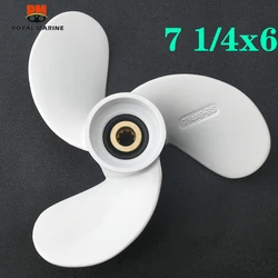 Aluminum Propeller 7 1/4x6-BS F2.5A/3A 7-1/4x6 6L5-45943-01-EL 9 Spline For Yamaha 3HP Outboard Motor 6L5-45943 6L5-45943-00-00
