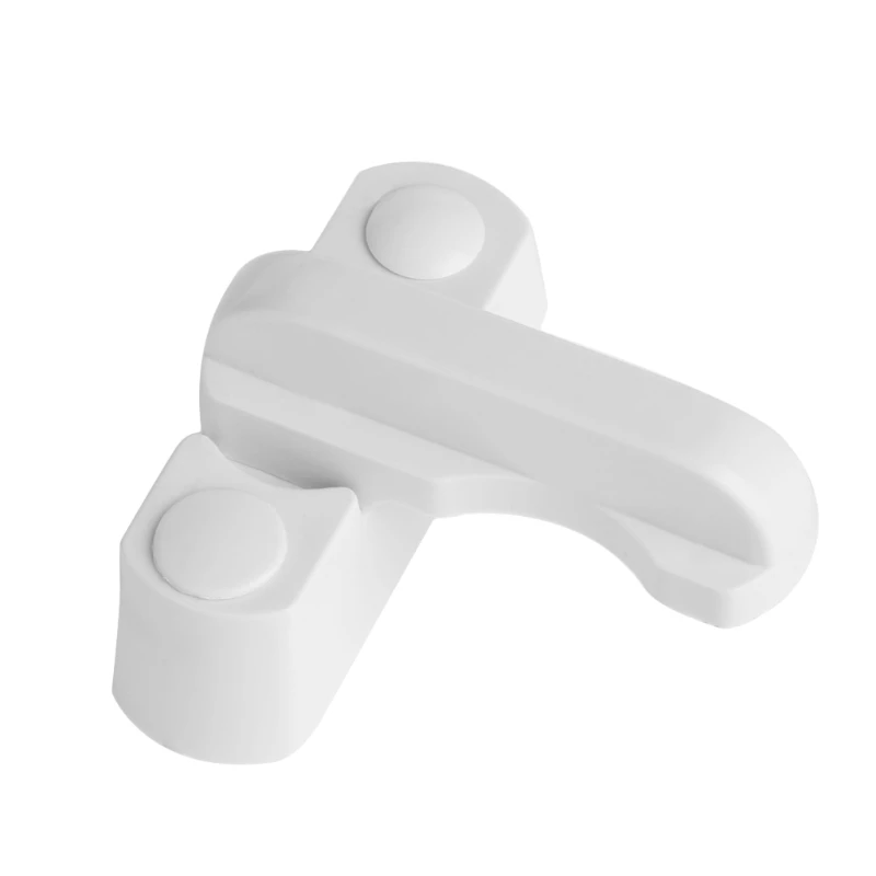 Plastic Child Safe Security Window Door Sash Lock Safety Lever Handle Sweep Latch 50PB