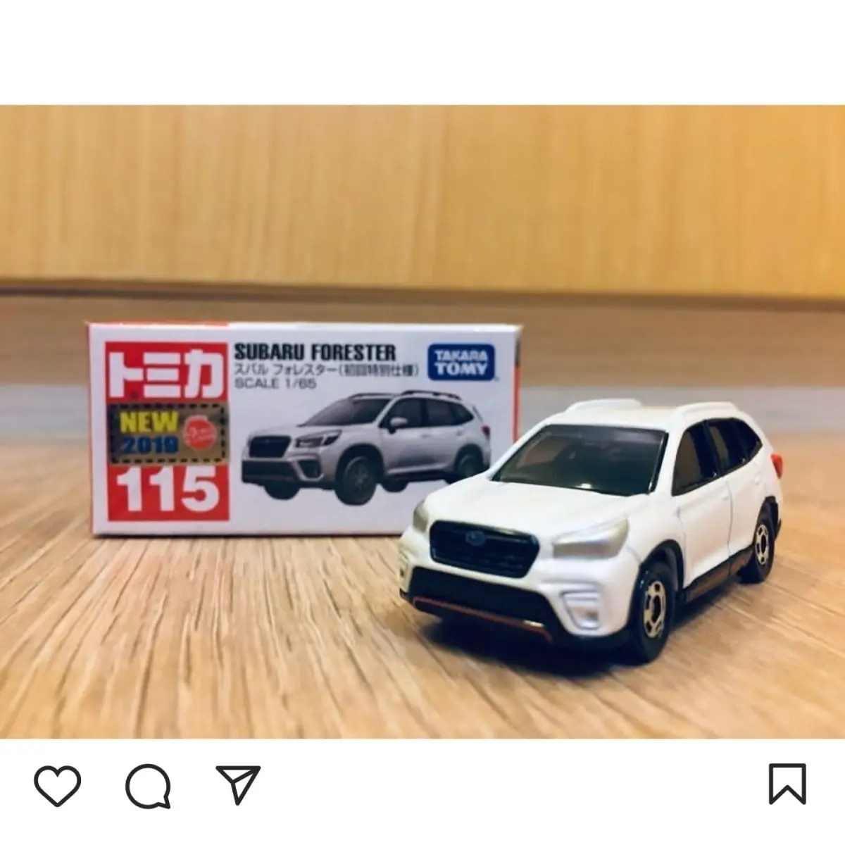 TOMY Subaru Forester 115 Alloy Car Diecasts & Toy Vehicles Car Model Miniature Scale Model Car For Children