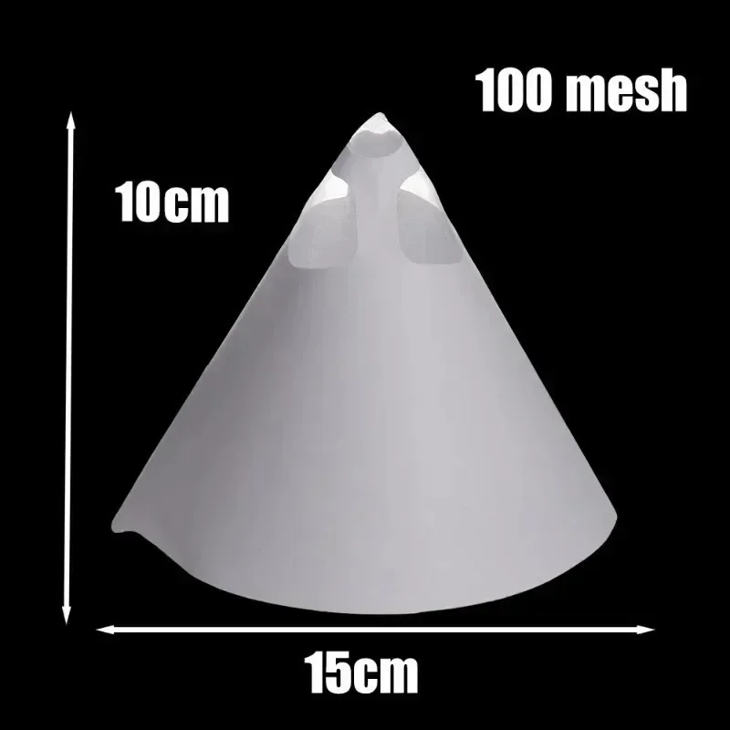 Paint Filter Paper 10x15 cm 190 Microns Car Paint Spray Mesh Paper Filter Funnel Strainer Disposable Conical Straining Funnel