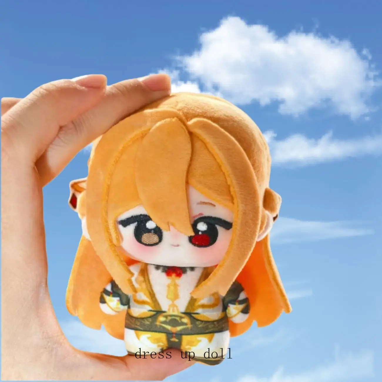 

10cm Kawaii Girl Anime Print Plush Doll Body Mini Figures Pendant Keychain Toy Game Christmas Gifts