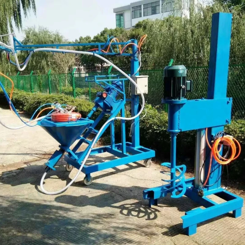 

GRC Mortar Spray Machine Fiber Glass Uniform Mixing 40% Stronger Anti Crack 6X Faster Equipo