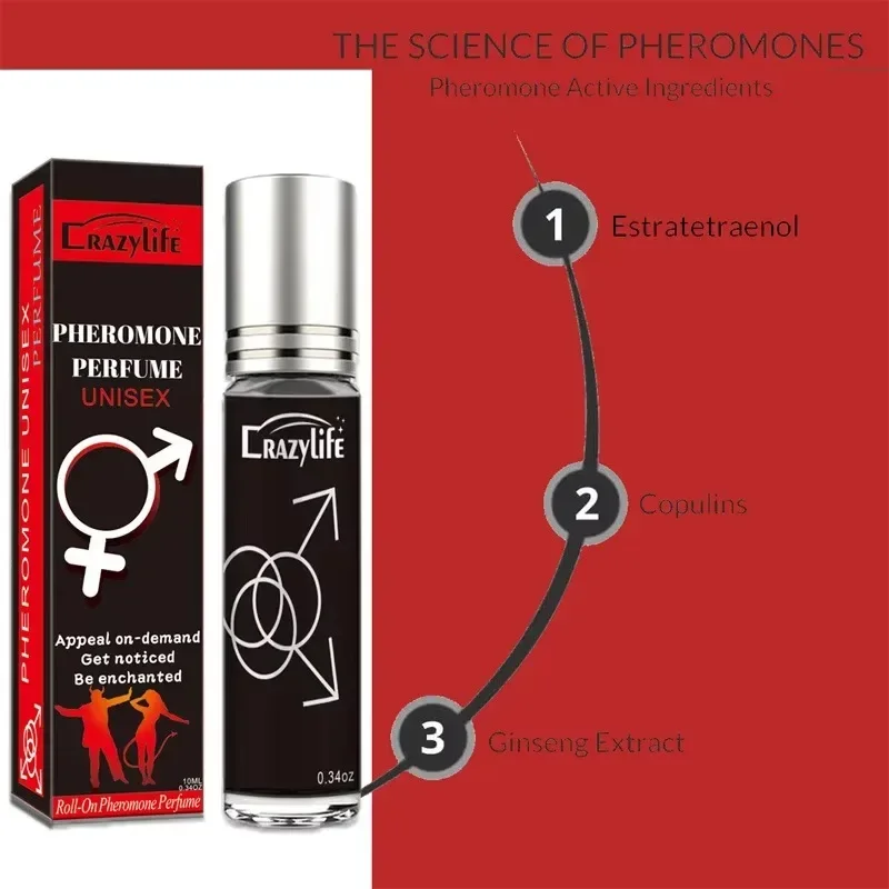 10ml Perfume for Men Intimate Partner Perfume Men Attract Women Long Lasting Stimulates Flirtation Sexy Perfume Social Date