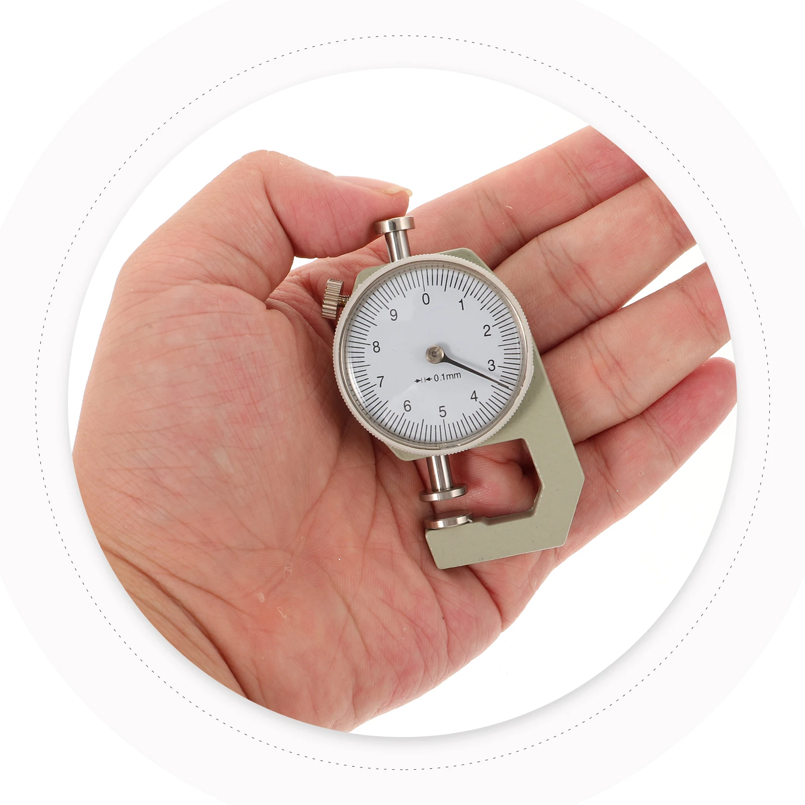 

Thickness 0-10MM Precision Measuring Tool Diy Thickness Gauge DIY Iron Material Storage Friendly Instruments
