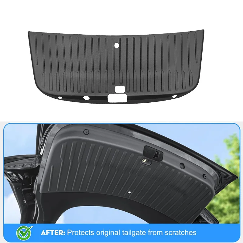 

Trunk Tailgate Mat for Tesla New Model Y Juniper 2025 2026,Trunk Protector Mat All Weather Door Liners Tesla Car Accessories