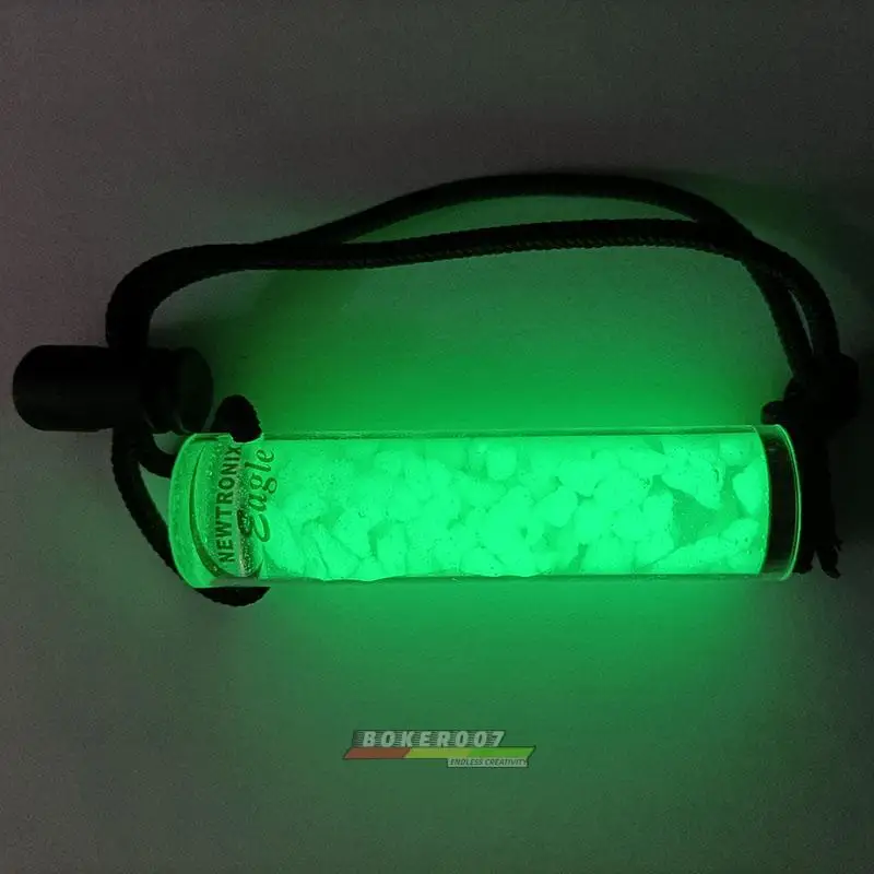 Recycle Glow-In-The-Dark Self-Luminescent Dive Outdoor Tactical Luminescent Marker Lighting Stick for Field Survival 20MM