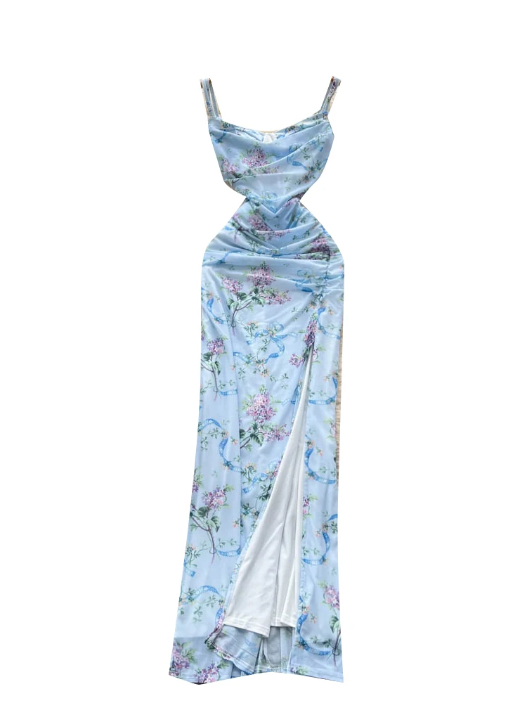 Bloemenprint Slim Fit Dr Koreaanse Sle Hoge Taille A-lijn Rok ort Sve Dames Zomer Dr Hot Girl Design