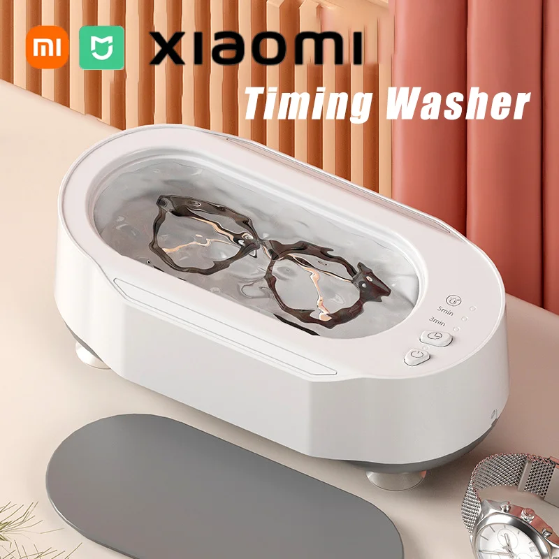 Xiaomi MIJIA Multifunktionsreiniger, Hochfrequenz-Vibration, für den Haushalt, kleine Brillen, Schmuck, tragbar, regelmäßig gereinigt