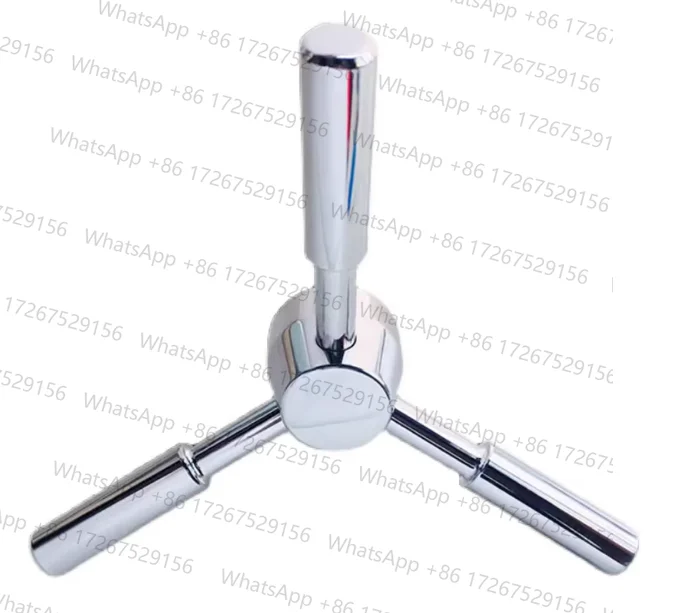 Suitable for Triangle Handle Safe Door Handle Gun Cabinet Vault Mechanical Metal Lock