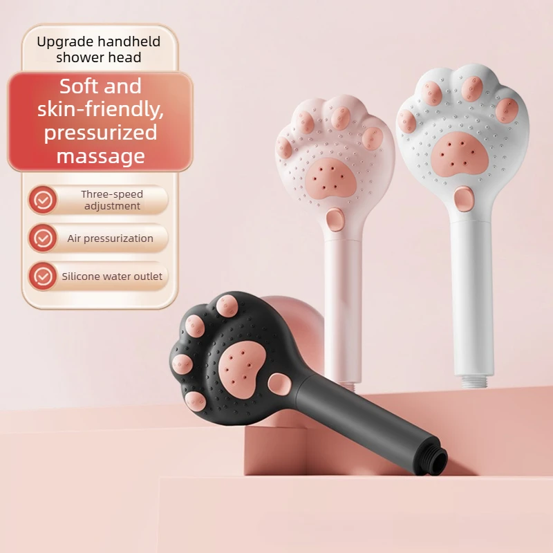 

3-режимная душевая насадка высокого давления, экономия воды, регулируемая насадка для душа, распылитель, аксессуары для дома и ванной комнаты