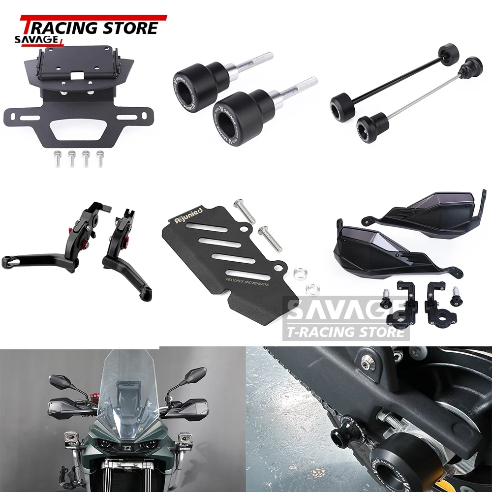 

Для KOVE 800X Pro Super Adventure рамка ползунки колес ось кронштейн для телефона крышка резервуара крышка фары поручни рычаг сцепления