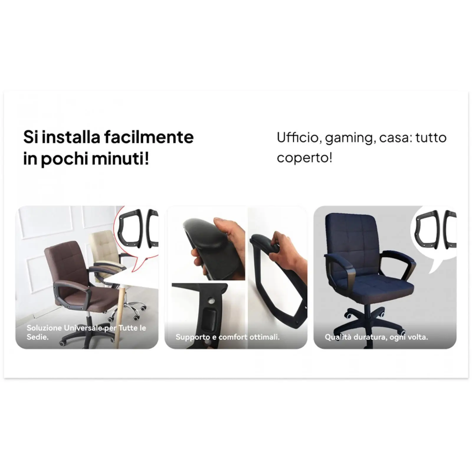 2x Office Chairs Accessories Convenient Office Computer Chair Handle Bracket for Salon Chair Swivel Lifting Chair Office Chair