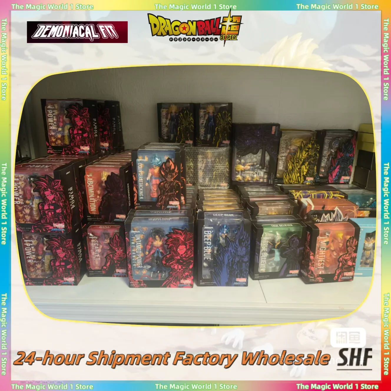 

В наличии Demoniacal Fit SHF Dragon Ball Royal Blood Super Saiyan 3, подарочная коллекция фигурок