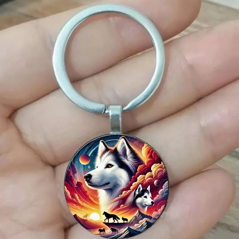 

Wolf's Phantom Keychain Thanksgiving Birthday Valentine's Day Gift