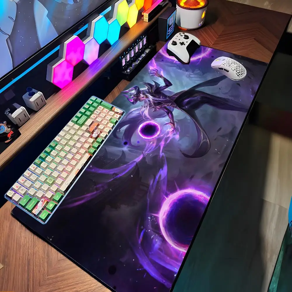 Syndra TahmKench Taliyah Mouse Pad Cartoon Lockedge Large Gaming Pad Computer Gamer Keyboard Mat Desk Mousepad PC Desk Pad