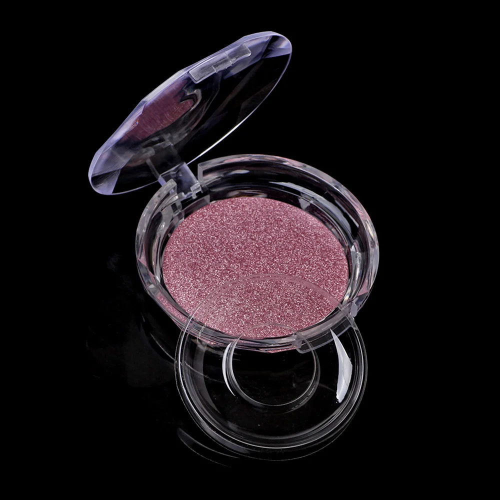 라운드 인조 속눈썹 케이스, 메이크업 컨테이너, 정리함 속눈썹 상자, 속눈썹 거치대, 전문 빈 속눈썹 포장 상자