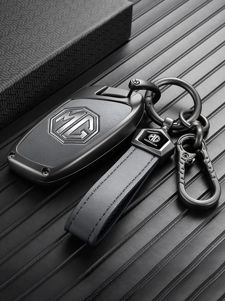 Schlüsselhülle mit umfassendem Schutz, stoßfest, für MG ZS, MG HS, MG 4, MG 5, MG 3, MG ES5, hochwertige Zinklegierung, robust und langlebig, Autozubehör. – Detail 1
